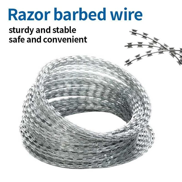 Stainless Steel Razor Barbed Wire factory